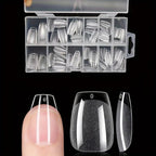 NAILPOP Pre-Made Transparent Nail Tips (120-Piece Set).